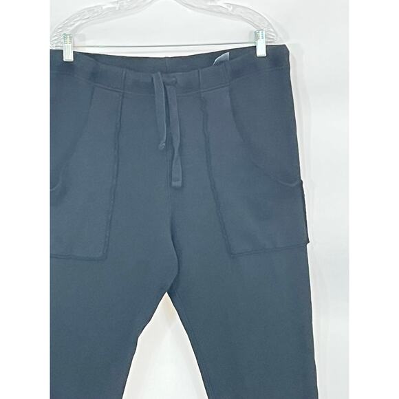FRANK & EILEEN Sz L Large Black Eamon Patch Pocket Jogger Sweatpants Pants - Picture 6 of 11